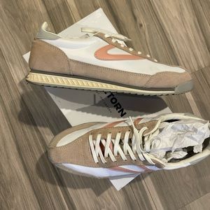 Tretorn sneakers, Rawlins 2.0, white/blush, size 11